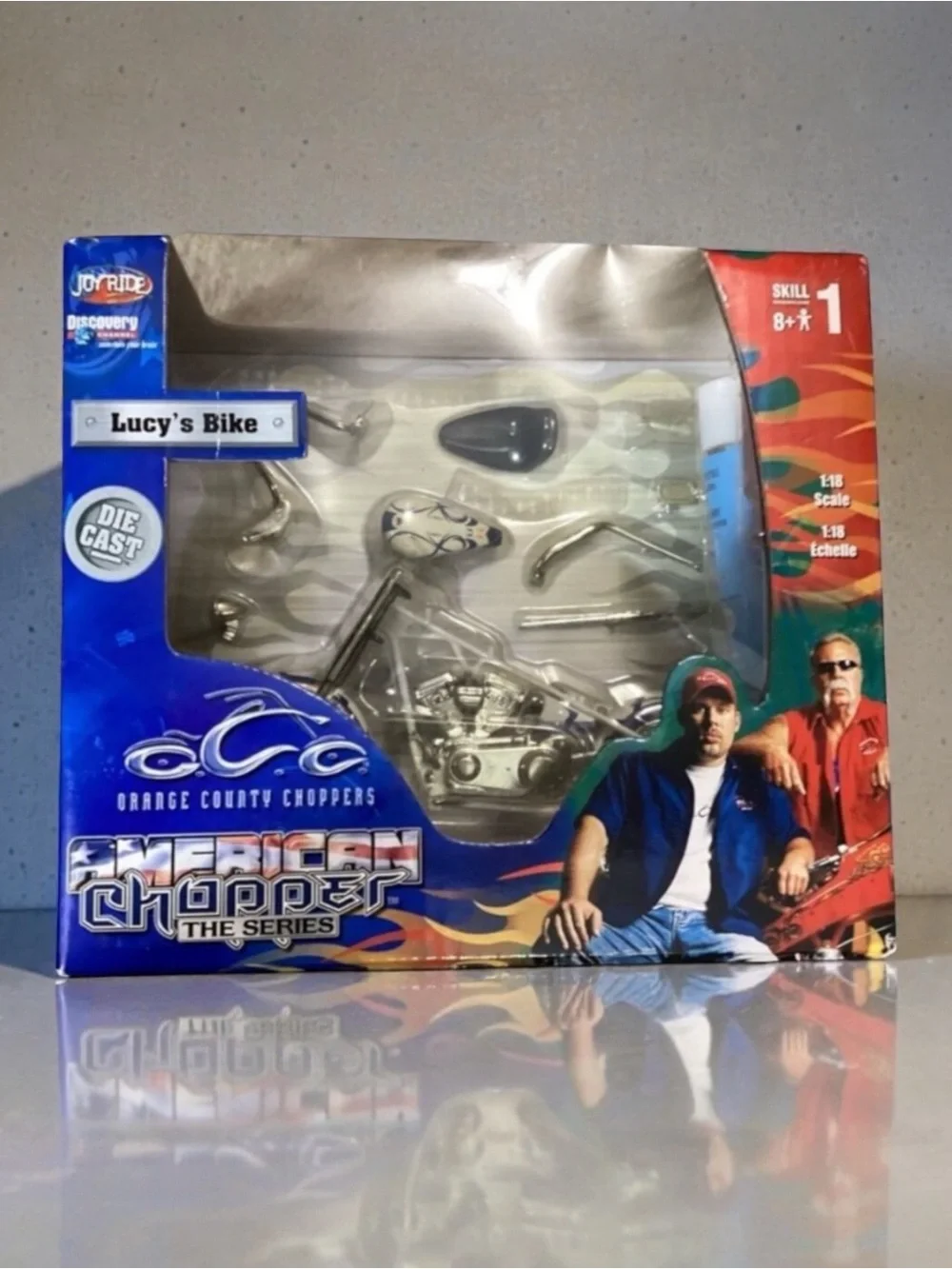 JoyRide American Chopper Lucy’s Bike 1:18 Scale Model Kit 2005